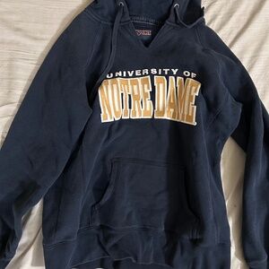 Notre Dame Navy Hooded Sweatshirt